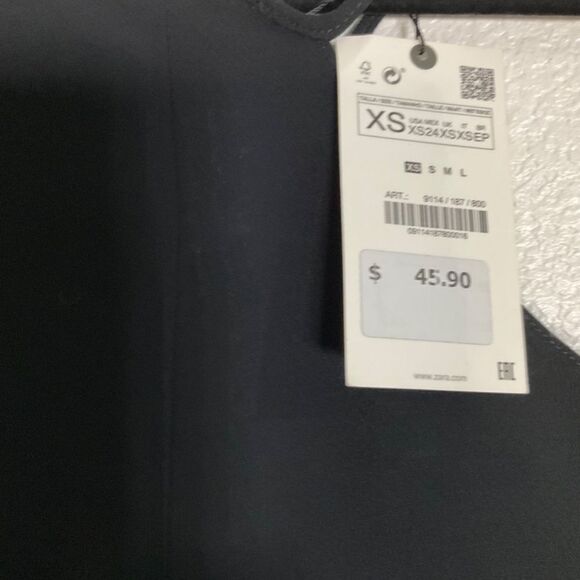 ZARA ASYMMETRIC TOP NWT - Picture 4 of 8